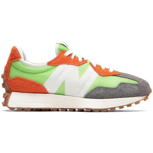 New Balance ニューバランス メンズ スニーカー 【New Balance 327 Lime Green Red Grey】 サイズ US_11(29.0cm) Lime Green/Red-Grey|asty