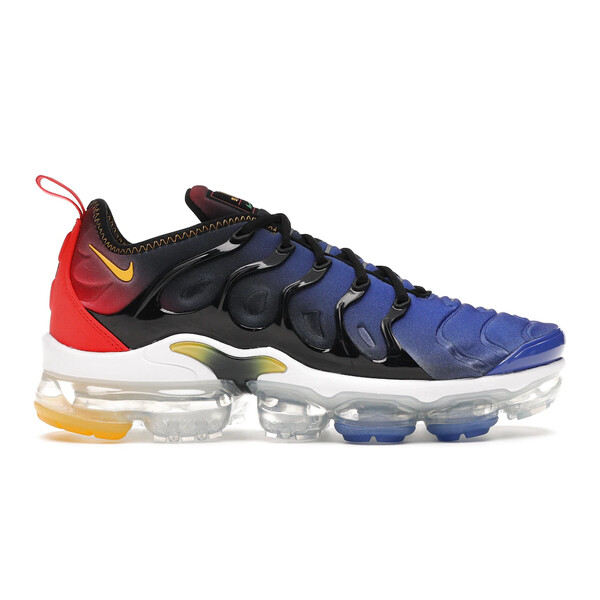 Nike ナイキ メンズ スニーカー  【Nike Air VaporMax Plus Live Together, Play Together】  サイズ US_11(29.0cm) Black/University Gold-Astronomy Blue-Chile Red-Metallic Silver-Lucky Green