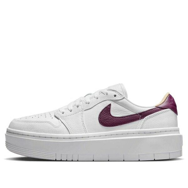 Jordan ジョーダン レディース スニーカー 【(WMNS) Air Jordan 1 Elevate Low 'White Bordeaux' DH7004-162】 サイズ US_6(23.0cm)｜asty