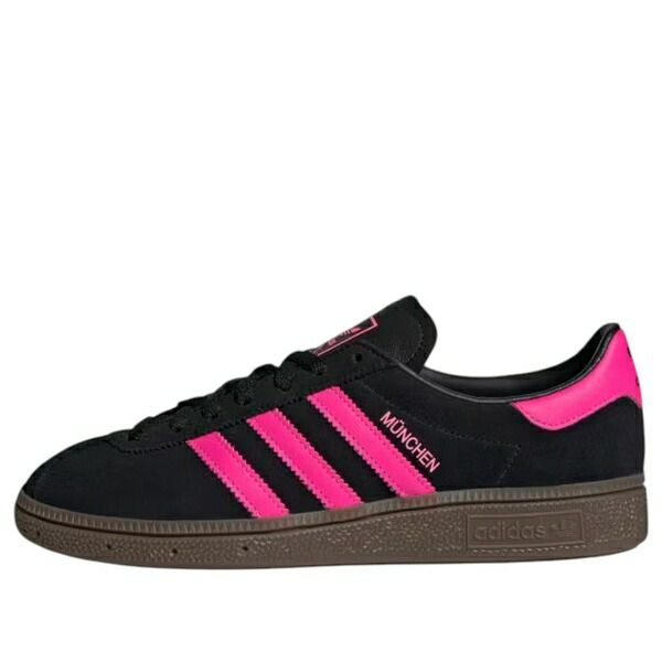adidas アディダス レディース スニーカー  【(WMNS) adidas Muenchen Black Lucid Pink Gum JS4000】  サイズ US_W_10.5