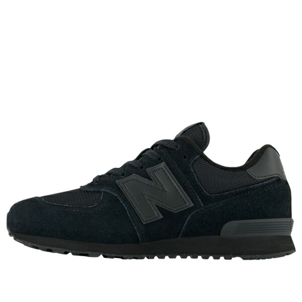 New Balance ニュー平衡にする レディース スニーカー  【(WMNS) New Balance 574 Shoes \u0027Triple Black\u0027 GC574EVE】  大いさ US_7(24.0糎) レディース靴-靴