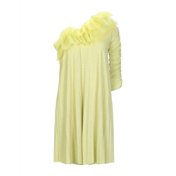 【送料無料】 ソーアリュール レディース ワンピース トップス Mini dresses Yellow