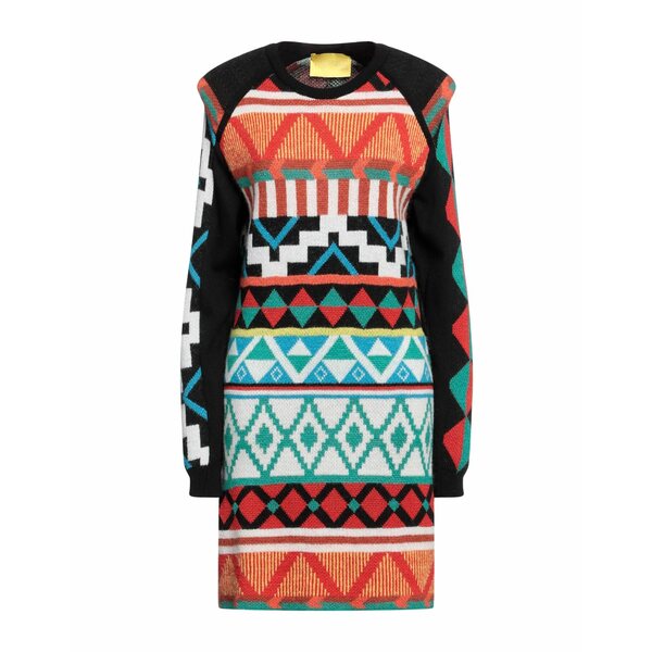 【送料無料】 エーケプ レディース ワンピース トップス Mini dresses Black