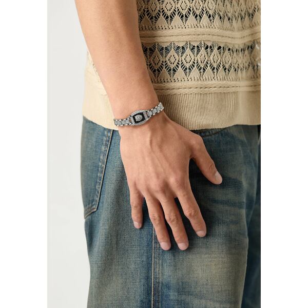 ゲス メンズ サンダル シューズ LION KING - Bracelet - silver-coloured画像