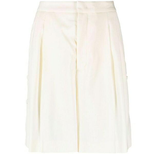 レッドヴァレンティノ レディース カジュアルパンツ ボトムス High-waisted tailored shorts Neutrals｜asty