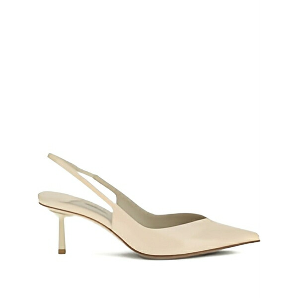 ル シラ レディース パンプス シューズ 60粍 vivienne slingback pumps Neutrals