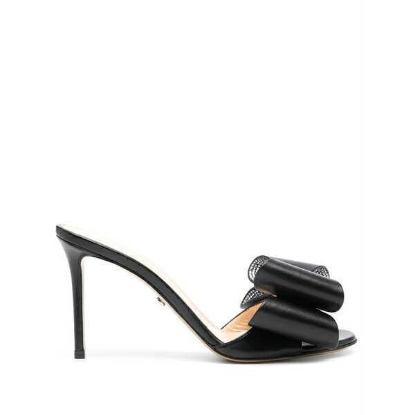 マッハ アンド マッハ レディース サンダル シューズ Oversizde-bow sandals Black｜asty 92,840円