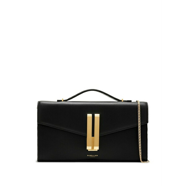 デメリエー レディース クラッチペダル御徒面子 御徒面子 Vancouver top-handle clutch bag Black