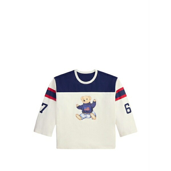 ラルフローレン レディース プルオーバー トップス Polo bear long-sleeve t-shirt Neutrals