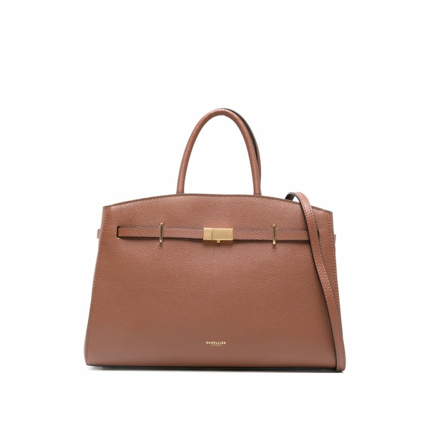 デメリエー レディース トートバッグ バッグ Midi hudson tote bag Brown