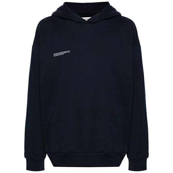 パンガイア メンズ パーカー・スウェットシャツ アウター 365 midweight organic-cotton hoodie Blue