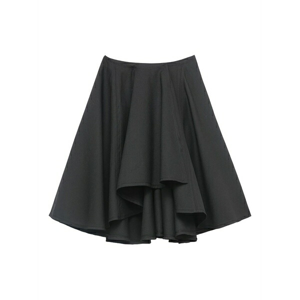 働き口 スタジオズ レディース スコート ボトムス Tailored voluminous skirt Black