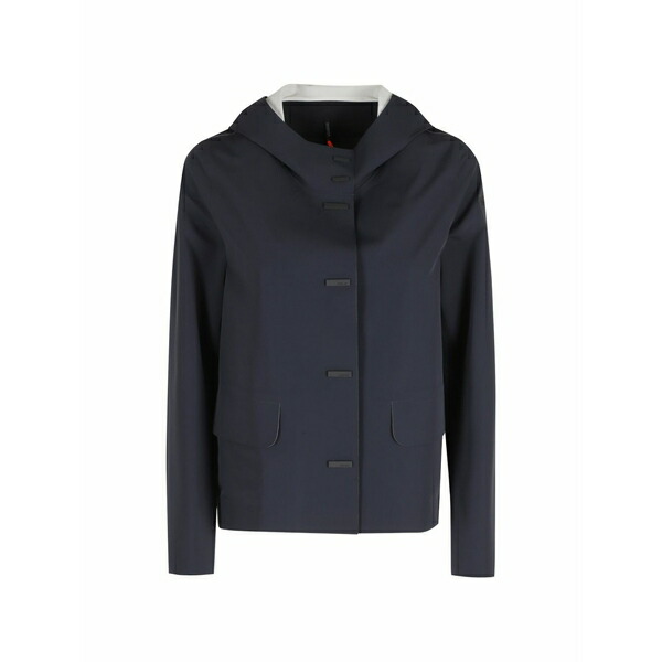アールアールディ レディース 上衣＆上衣 アウター Montecristo hooded jacket Blue