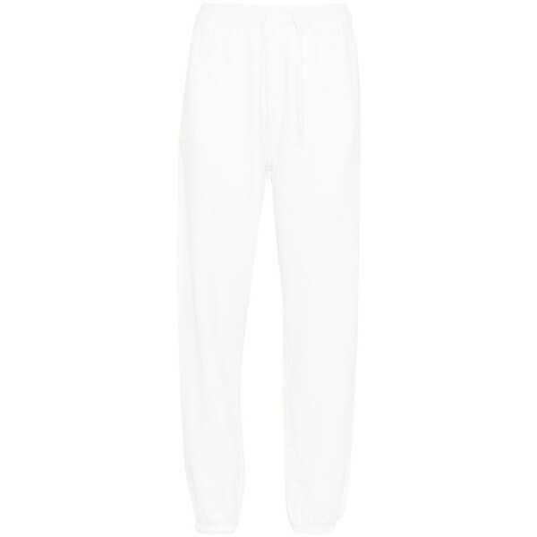 ラルフローレン レディース 心地好いズボン下 ボトムス Polo pony-embroidered sweat pants White