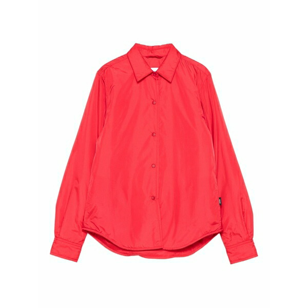 アスペジ レディース 上衣＆上衣 アウター Glue shirt jacket Red コート・ジャケット-レディースファッション