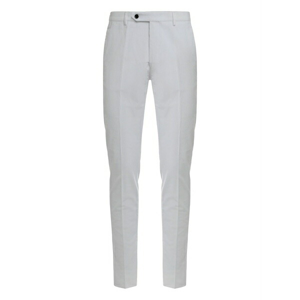 ムーレー メンズ 心地好いズボン下 ボトムス Carlon-ves corduroy trousers White