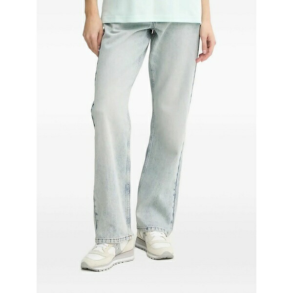 デイ・ビルゲール・エ・ミッケルセン レディース ジーンズズボン下 ボトムス Lou acid-wash jeans Blue