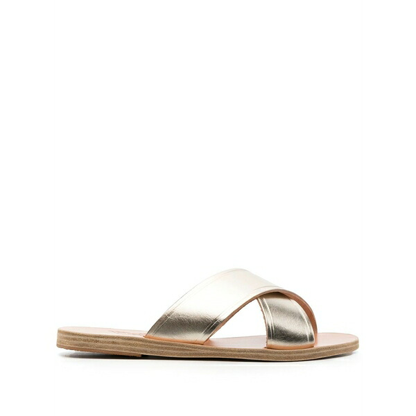 アンシエントグリークサンダル レディース サンダル シューズ Thais metallic-effect sandals Gold｜asty 42,120円