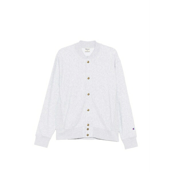 はやりっ子 メンズ ジレー アウター Reverse weave sweatshirt Grey
