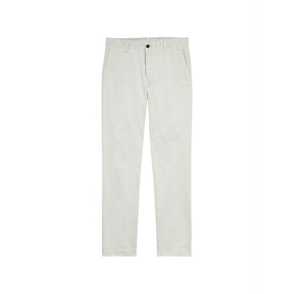 投げること御召しもの メンズ 心地好いズボン下 ボトムス Buttoned trousers White