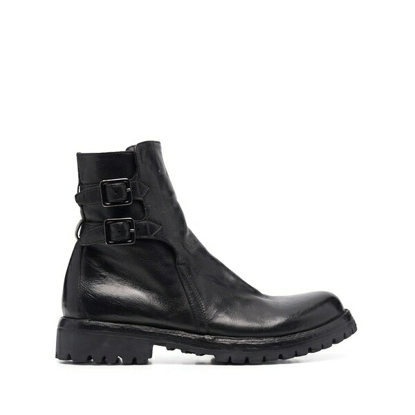 オフィチーネ 創造的 レディース ブーツ シューズ Loraine biker boots Black