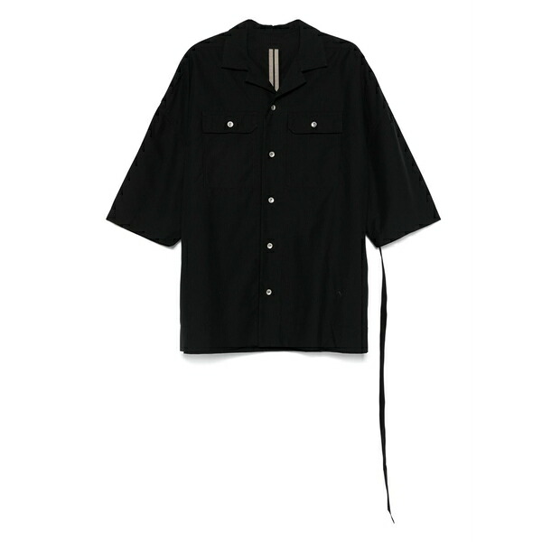 リックオウエンス メンズ プルオーバー トップス Magnum tommy shirt Black