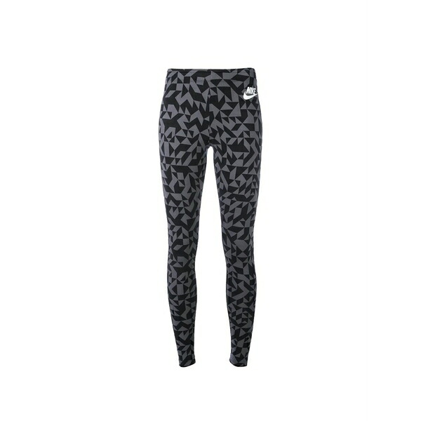 ナイキ レディース カジュアルパンツ ボトムス Printed leggings Black|asty