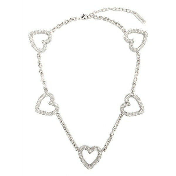 マッハ アンド マッハ レディース ネックレス・チョーカー・ペンダントトップ アクセサリー Heart-shape crystal necklace Silver｜asty 103,290円