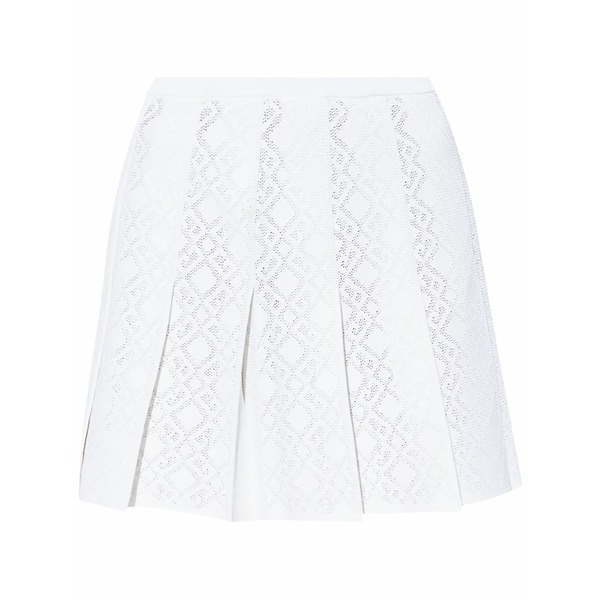 ジバンシー レディース スコート ボトムス Pleated mini skirt White