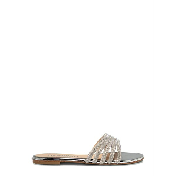 ニナリル レディース サンダル シューズ Elisa crystal-embellish sandals Silver