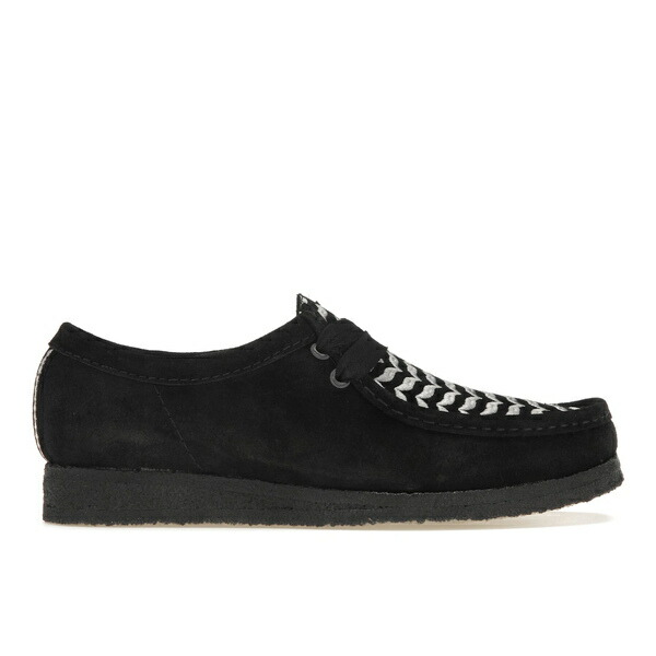 Clarks クラークス メンズ スニーカー  【Clarks Originals Wallabee Slam Jam Black】  大きさ US_10(28.0珊) Black Embroidery