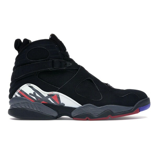 Jordan ジョーダン メンズ スニーカー  【Jordan 8 Retro Playoffs (2007)】  大きさ US_11.5(29.5珊) Black/Varsity Red-White