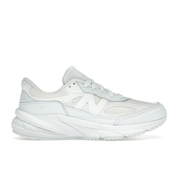 New Balance ニュー平衡にする メンズ スニーカー  【New Balance 990v6 MiUSA Comme des Gar§ons Homme White】  大きさ US_9.5(27.5珊) White/White