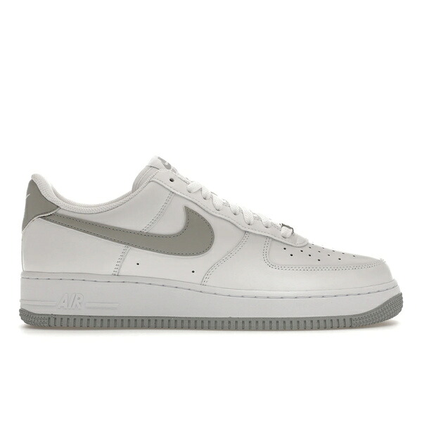 Nike ナイキ メンズ スニーカー  【Nike Air Force 1 Low \u002707 White Light Smoke Grey】  大きさ US_10(28.0珊) White/White/Light Smoke Grey