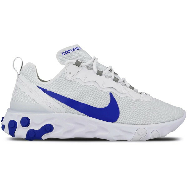 Nike ナイキ メンズ スニーカー  【Nike React Element 55 White Game Royal】  大きさ US_M_13 White/Game Royal