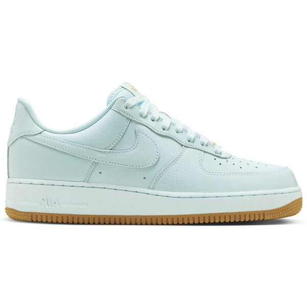 Nike ナイキ メンズ スニーカー  【Nike Air Force 1 Low Style Glacier Bue Gum】  大きさ US_7(25.0珊) Glacier Blue/Gum Yellow-Metallic Gold