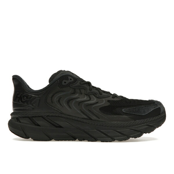 Hoka One One ホカオネオネ メンズ スニーカー  【Hoka One One Clifton LS Black Asphalt】  大いさ US_6.5(24.5糎) Black/Asphalt