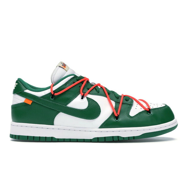 Nike ナイキ メンズ スニーカー  【Nike Dunk Low Off-White Pine Green】  大いさ US_9.5(27.5糎) White/Pine Green-Pine Green