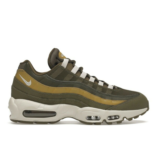 Nike ナイキ メンズ スニーカー  【Nike Air Max 95 Olive Canvas】  大きさ US_8.5(26.5糎) Olive Canvas/Light Bone-Golden Moss-Light Bone