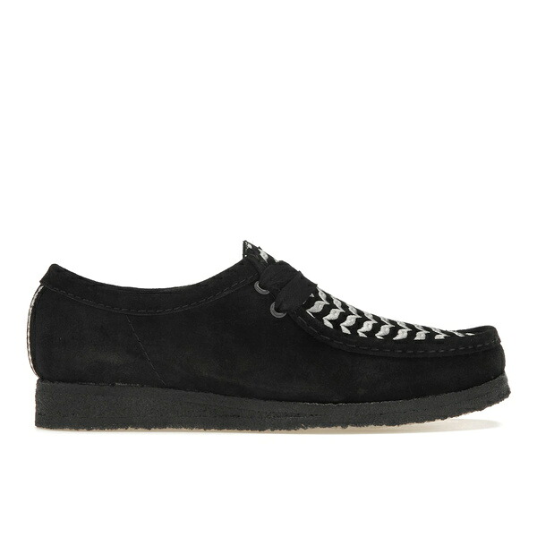 Clarks クラークス メンズ スニーカー  【Clarks Originals Wallabee Slam Jam Black】  大きさ US_11(29.0珊) Black Embroidery