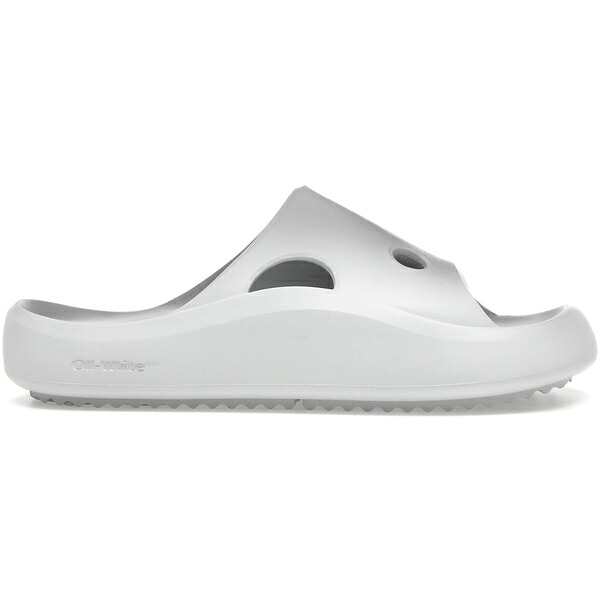 OFF-WHITE 象牙色 メンズ スニーカー  【OFF-WHITE Meteor Padded Slider Light Grey】  大きさ US_7(25.0珊) Light Grey