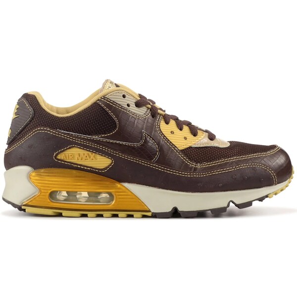 Nike ナイキ メンズ スニーカー  【Nike Air Max 90 Deluxe Huf】  大きさ US_11(29.0珊) Baroque Brown/Baroque Brown-Metallic Gold