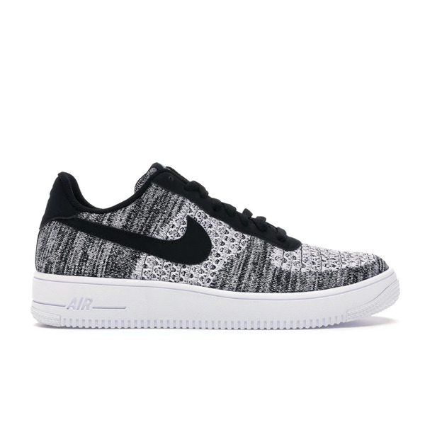 Nike ナイキ メンズ スニーカー  【Nike Air Force 1 Flyknit 2 Black Pure Platinum】  大いさ US_M_16 Black/Pure Platinum-Black-White