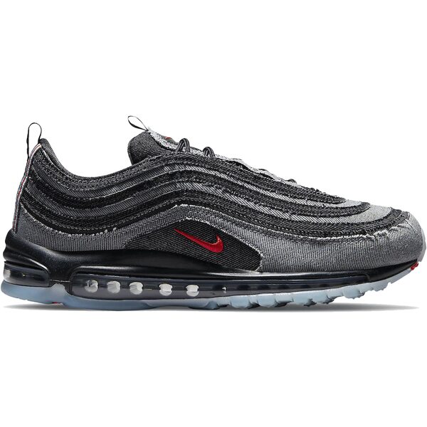 Nike ナイキ メンズ スニーカー 【Nike Air Max 97 Dark Smoke Grey Denim】 サイズ US_8.5(26.5cm) Dark Smoke Grey/Black/Smoke Grey/Dark Smoke Grey｜asty