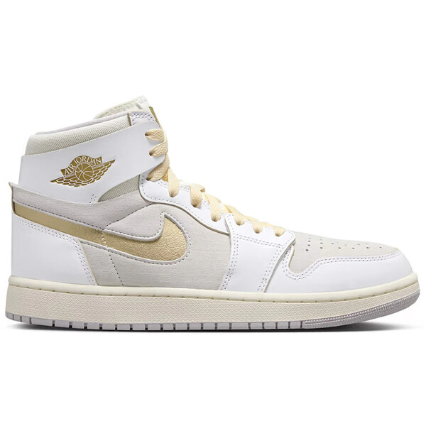 Jordan ジョーダン メンズ スニーカー  【Jordan 1 High Zoom Air CMFT 2 FIBA】  大きさ US_M_13 White/Neutral Grey/Metallic Gold