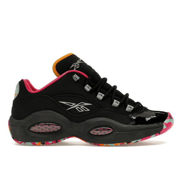Reebok リーボック メンズ スニーカー  【Reebok Question Low Alive with Color】  大きさ US_M_14 Black/Pursuit Pink/Pixel Mint