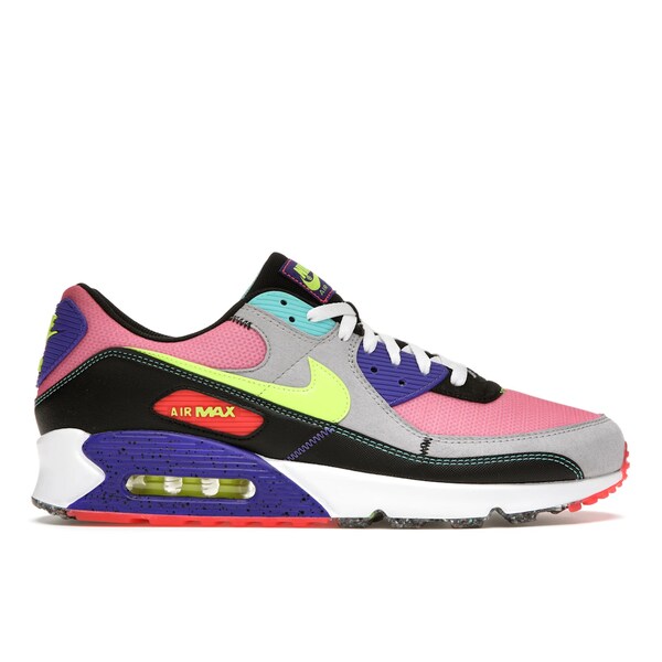 Nike ナイキ メンズ スニーカー  【Nike Air Max 90 Exeter Edition Multi】  大きさ US_9.5(27.5珊) Grey/Black/Magenta-Volt