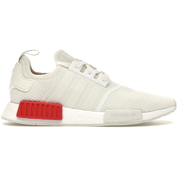 adidas アディダス メンズ スニーカー  【adidas NMD R1 Off White Lush Red】  大きさ US_5(23.0珊) Off White/Off White/Lush Red