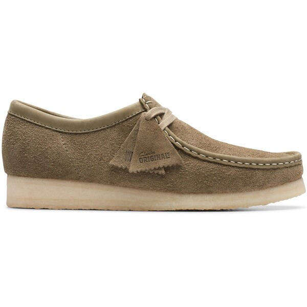 Clarks クラークス メンズ スニーカー  【Clarks Originals Wallabee Pale Khaki Suede】  大いさ US_12(30.0糎) Pale Khaki