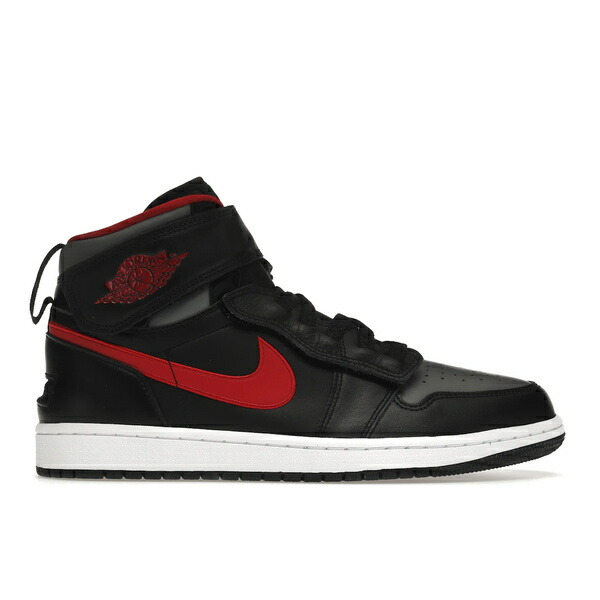 Jordan ジョーダン メンズ スニーカー  【Jordan 1 High FlyEase Black Gym Red Smoke Grey】  大きさ US_8.5(26.5珊) Black/Smoke Grey/White-Gym Red